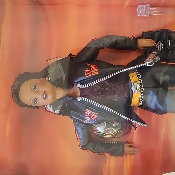 Harley-Davidson Collector Doll in Black and Silver - Picture 3 of 16